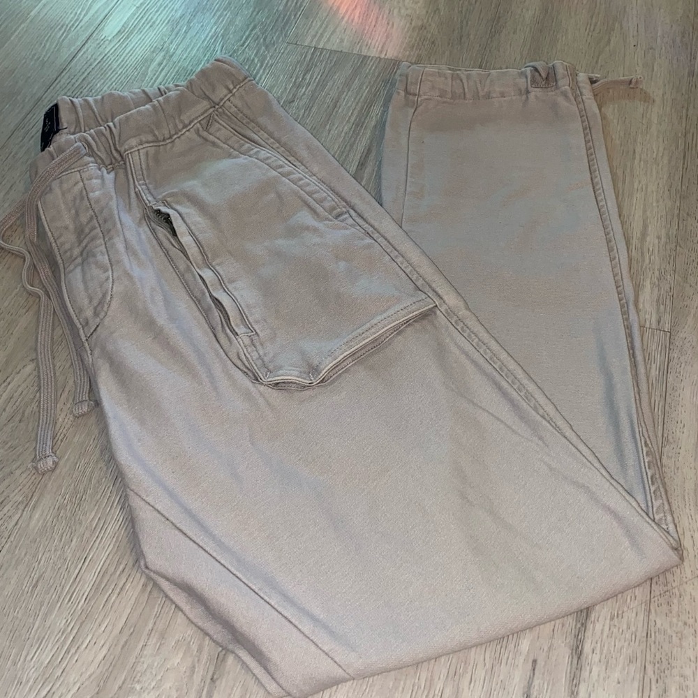 Abercrombie and Fitch twill joggers